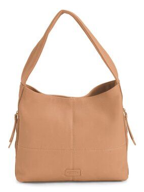 AMERICAN LEATHER CO. Leather Virginia Hobo Bag